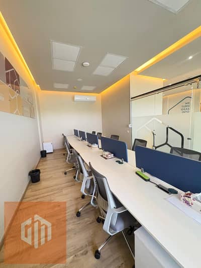 Fully finisjed 260m office for rent in Laketown- new cairo
