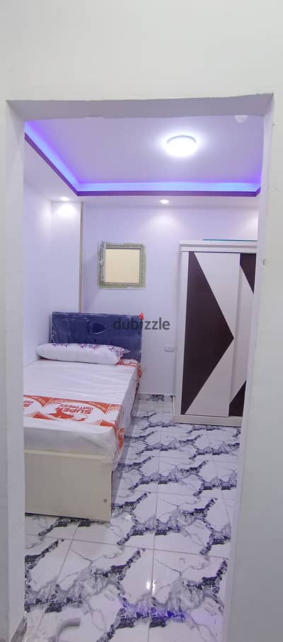 Studio for rent, Second Neighborhood, 6th of October, 7th District, behind Abu Bakr Mosque