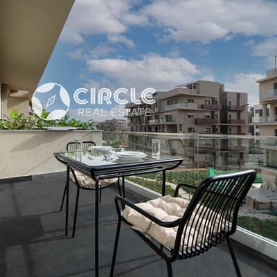 Luxury , fully furnished serviced apartment with 2 bedrooms, available for rent in the high-end Villette compound by SODIC, New Cairo.