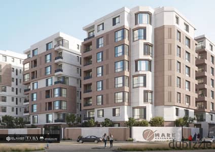 شقه للبيع داخل كمبوند متكامل الخدمات فى اميز لوكيشن فى زهراء المعادي