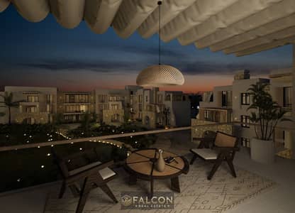 With 31% Discount Own a Fully Finished 2BR Chalet 1st ROw On Lagoon With Sea View , Mins Away From Marassi , Amwaj & Hacienda Bay in Zoya Ghazala Bay