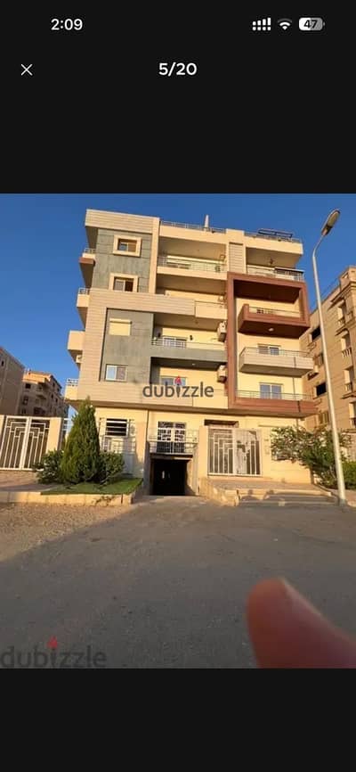 شقه للبيع ارضى بجاردن متشطب فى اللوتس الجنوبيه امام ذا فيو واتر واى