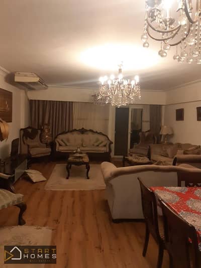 For sale in Al Rehab City, for those who love ground floor apartments with gardens and privacy: a 170-meter apartment with a garden next to Avenue.
