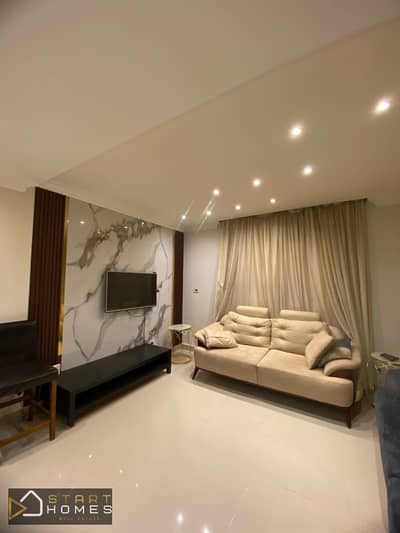 Furnished apartment for rent in Al Rehab,
