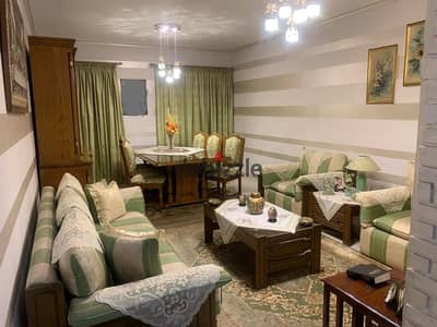 Apartment for sale in Al Rehab, 130 sq m, prime location, super lux finishing, villa view.