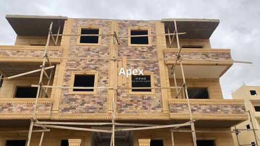 Distinctive apartment for sale in New Obour - Beit Al Watan, 2nd plot from main street, 1st floor, 180 sqm red brick, 3 bedrooms, 2 baths, great price