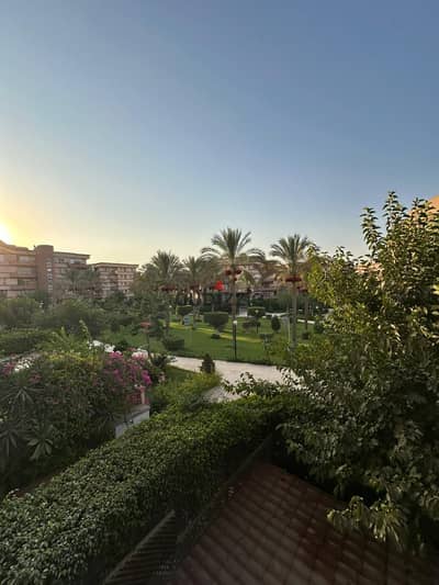 Apartment for sale wide garden view ultra-super-lux finishing typical floor fully furnished 230 sqm in Al Rehab 1 - Phase 4 - New Cairo