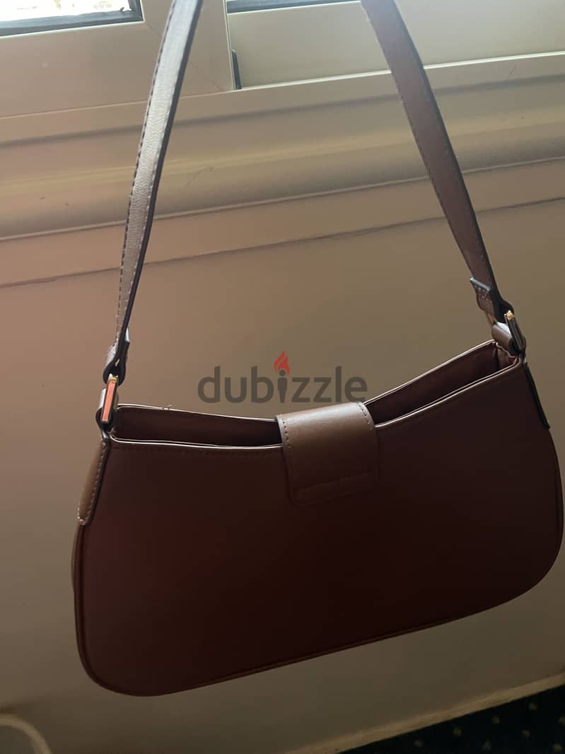 H&M shoulder brown bag 1
