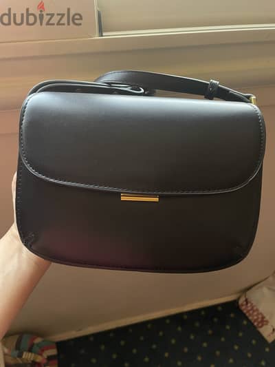 Mango black crossbody bag