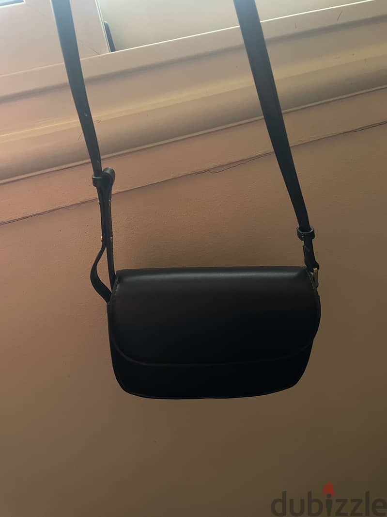 Mango black crossbody bag 3