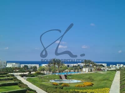 Lowest price pent house chalet for sale in Fouka Bay, direct on the lagoon,sea veiw and pool veiw  ready to move