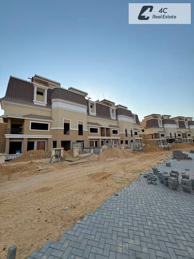 S-Villa at the Lowest Total Price in the Market  ready to move in Sarai, Mostakbal City – S2