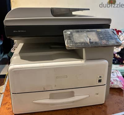 طابعة و سكانر ريكو 301 | ricoh mp301 SPF Printer And Scanner