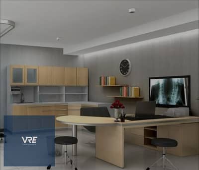 own your office 90 m fully finished  with down payment 10% you can visit your office