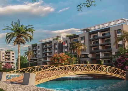 120m apartment + 23m garden in 6 October | 3 rooms | in front of MSA University | and a down payment of 10% with 8 years installment. 3 rooms and private garden.