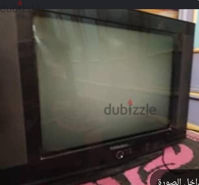 نليفزيون تورنادو  ٢١ بوصة  سليم  بدون ظهر كبير