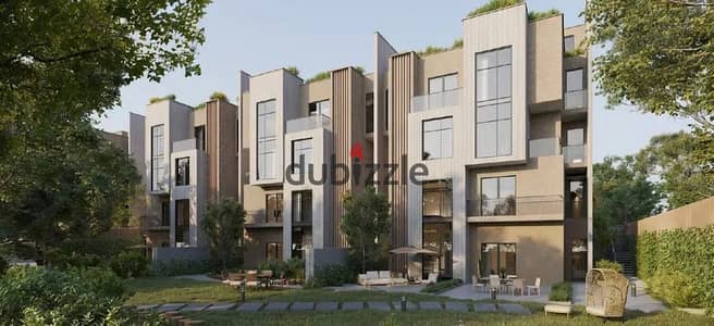 Duplex with Garden on Top of a Hill in Sheikh Zayed in front of Al-Rabwa and near Al-Ahly Club