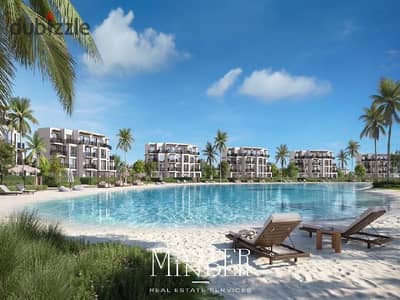 Fully finished Chalet with private roof for sale with installments till 2030 in Silver Sands North Coast by Ora Developments