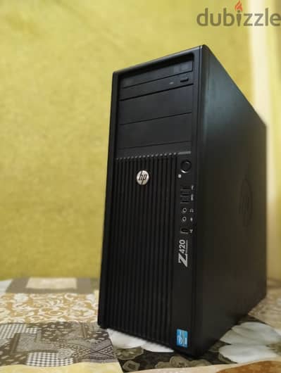كمبيوتر HP Z420 Workstation أعلي فْة