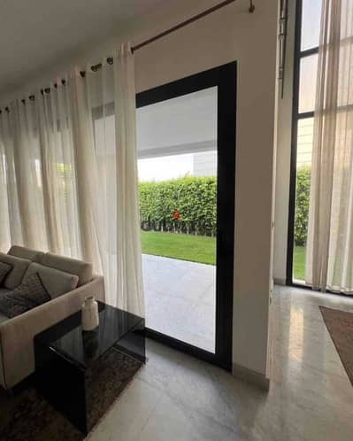 Received a ready-to-move-in apartment with the key in a large garden in a living compound inside Grand Heights next to October Plaza Sodic and Mountain View I-City