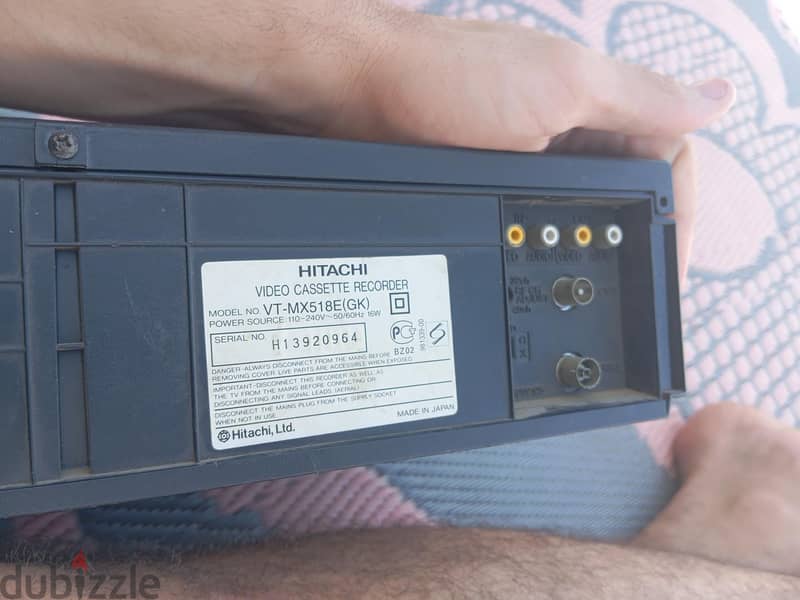 HITACHI VHS PALNTSC 1