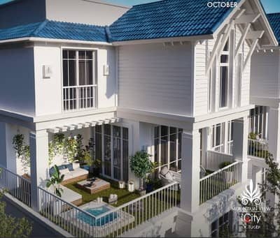 lowest price I Villa roof Ready to move for resale in Mountain View i City October the lake phase, prime location