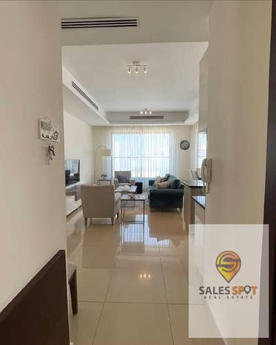 Fully finished, ready-to-move-in apartment for sale in a prime location with an open view at Al Maqsad Compound.