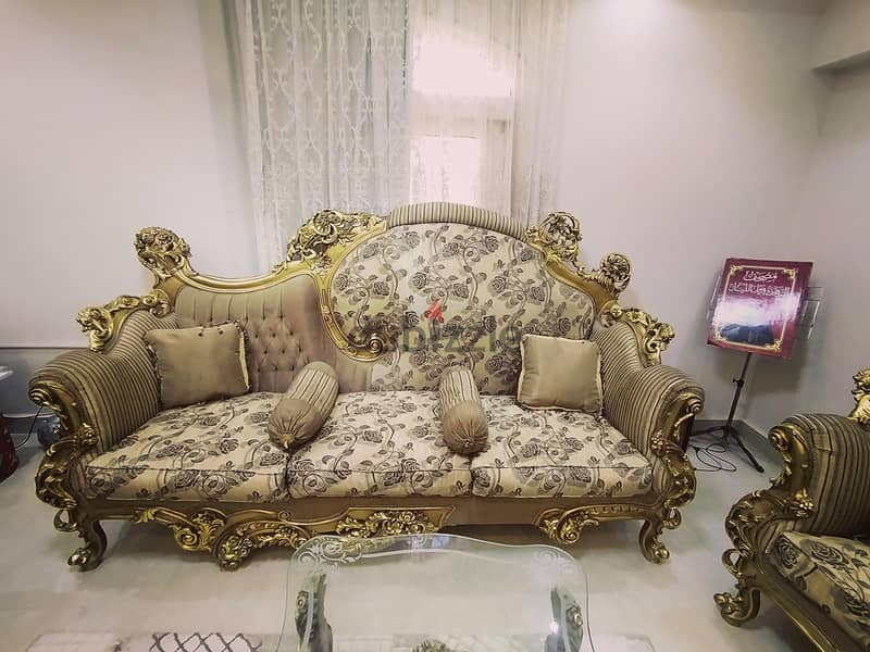 صالون مدهب 3