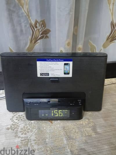 راديو SONY شغال تمام راديو  وساعه ومنبه وبلوتوث ووصلة AUX بحث زاتى