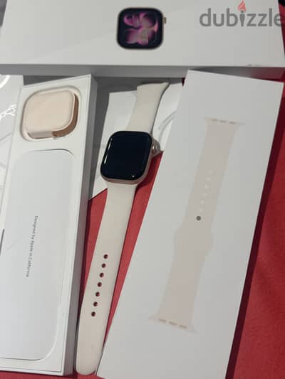 Apple Watch Series 11 - 46mm - rose gold - battery 100% with box