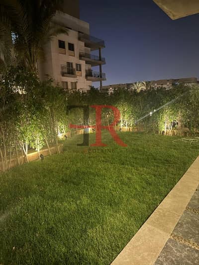 Apartment with garden for rent fully furnished in sodic eastown compound new cairo