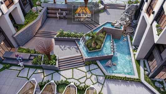 For Sale: 110sqm apartment–3bedrooms–Green Contract–located on the main Airport Street–fully finished–installment up to 36 months with no interest. .