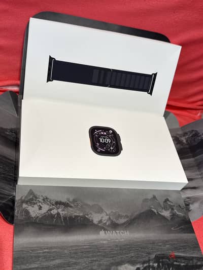 Apple Watch Ultra 3 _ 49mm _ used 1 day with box inside warranty b100%