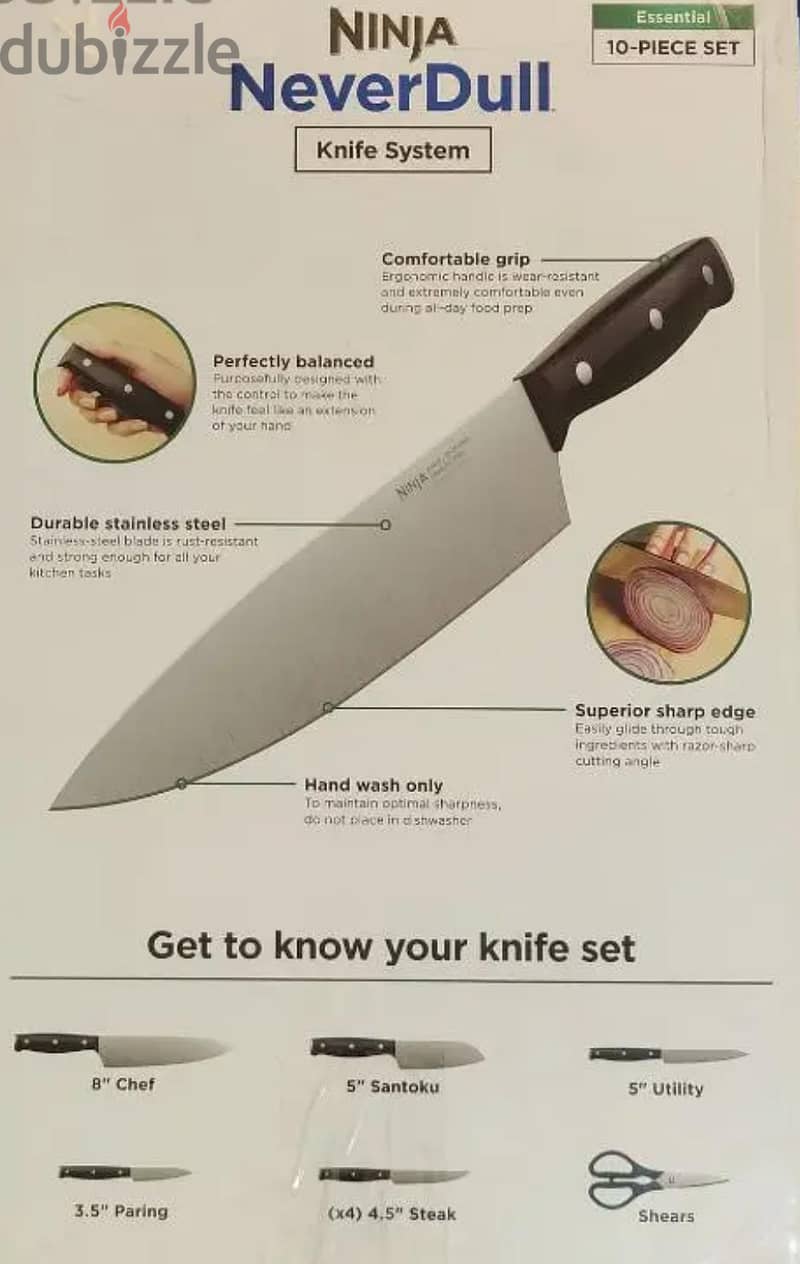 Ninja knife system - Brand new sealed 3