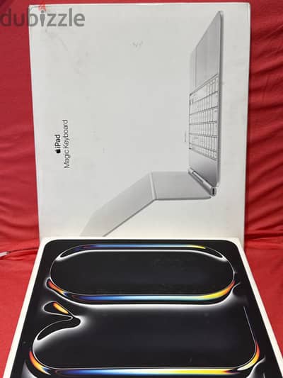 Apple iPad Pro 13 inch 256g 6 cycle&Apple Magic Keyboard White English