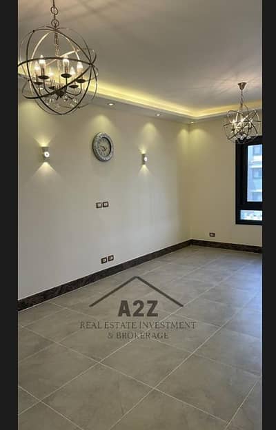 Apartment for rent in the Celia Compound, New Administrative Capital, custom finishing, fully equipped including stove and lighting, ready for immediate housing.