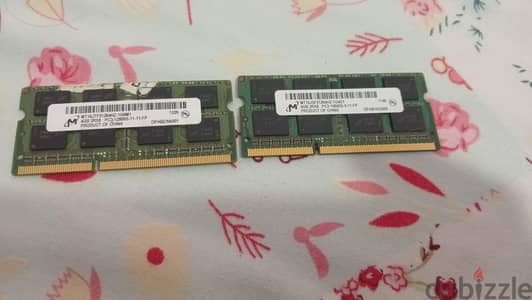 RAM DDR3 4GB لابتوب