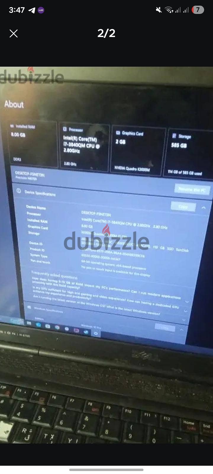 dell precision m6700 2