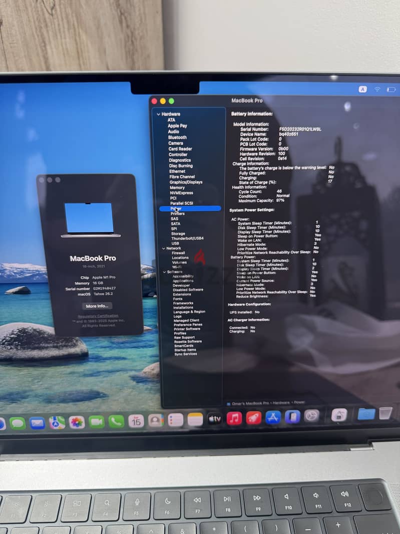 MacBook pro m1 pro 16" 2
