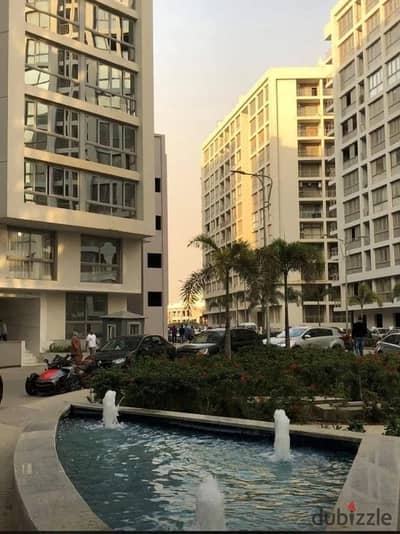 Studio for sale in Compound One Qatamiya 78 meters half finished, continuation of installments at a special price and excellent internal distribution