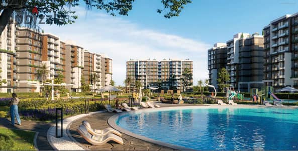160 SQM apartment for sale in AYYAM Residence, New Capital. Prime location, 5% down payment, and installments up to 12 years