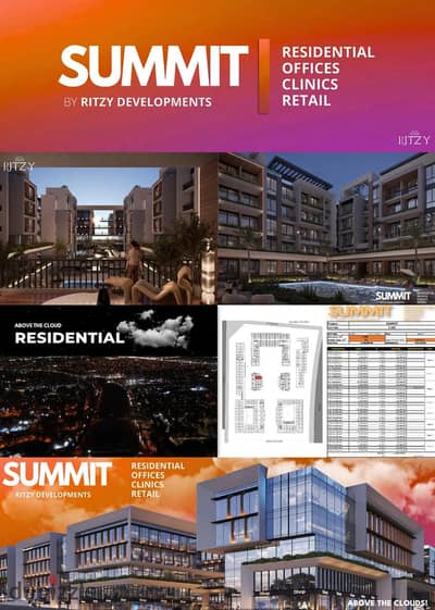  Own a hotel studio in SUMMIT by Ritzy Developments    Exceptional location on Zayed Hill  Next to the Islamic Complex (A) and A One Gas Station,