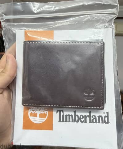 Brown Leather Timberland Wallet