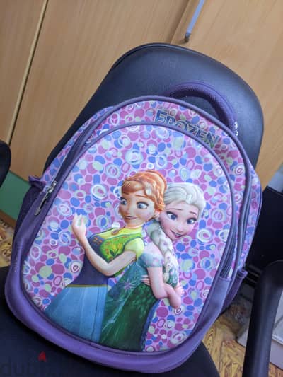 شنطة Frozen Elsa & Anna أصلية بناتي - حالة ممتازة