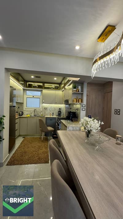 Ultra-Super Lux Finished, 6 ACs, Dressing & Kitchen — all in a spacious 245 sqm apartment.  Ready to Move on the 2nd Floor in Club Park,