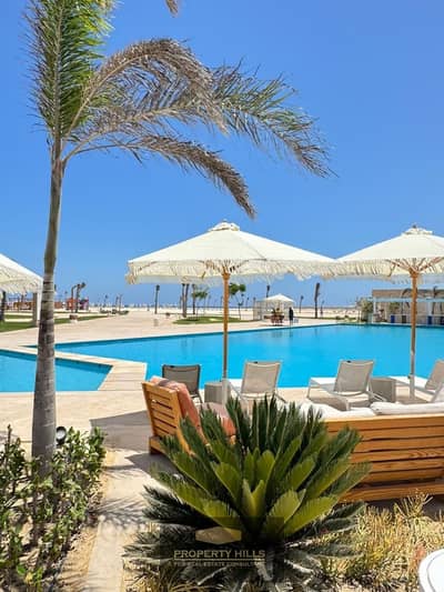 تاون هاوس متشطب في رأس الحكمة داخل Seashore Hyde Park بفيو لاجون بجوار فوكا باي