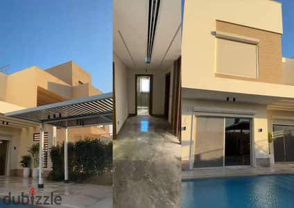 Resale Fully high end finished Standalone Villa with a Private Swimming Pool at Grand heights Northern Extensions, 6th of October