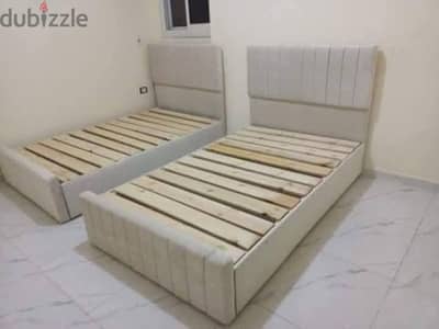 new single bed gray