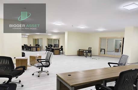 Luxury Admin Office For rent 320 Sqm Fully Finished With Acs in New Maadi
