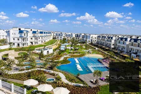 Penthouse for sale in prime location | Sea view and villas overlooking the resale property in Mountain View Chillout Park compound | 6th of October